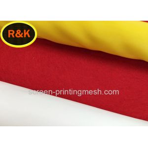 Yellow White Mesh Screen Material Monofilament Mesh Fabric 115cm Width