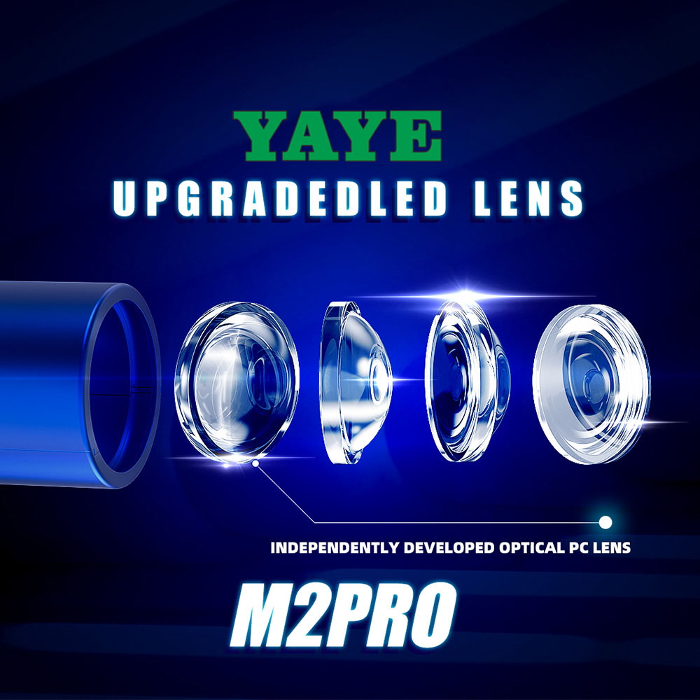 Long Operating Life ≥50000 Hours YAYE Retrofit Projector Light H4 LED Headlight Bulb