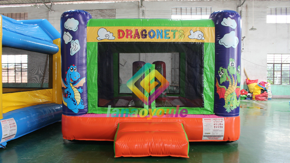 PVC Inflatable Bouncy Jumping House combo Jumping Castle For Kids