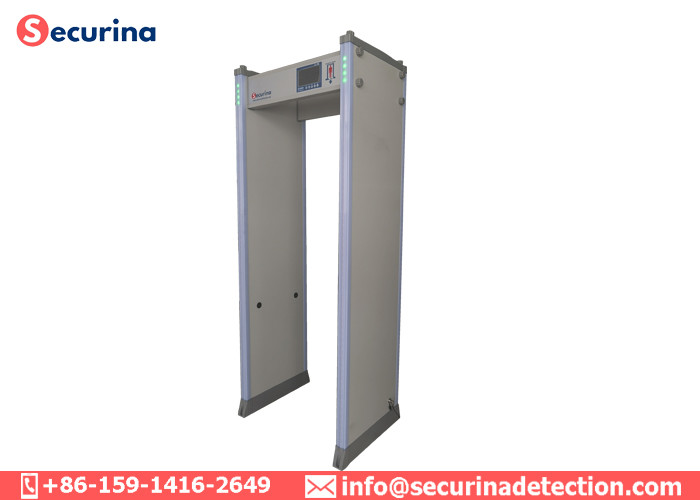AC100V~240V Walk Through Metal Detector Gates 45 Zones With Directional Counter