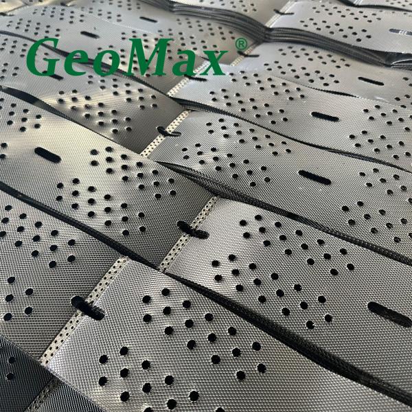 BLACK HDPE GEOCELL 250MM HEIGHT 356MM WELDING SPACE FOR AIRPORT PAVEMENT RAILWAY