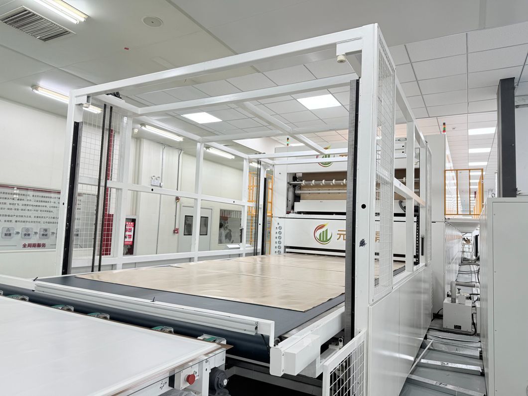 Industrial Small Semi Automatic Roll Flute Paper Thermal Film Sheet Hot Press Dry Solar Module Production Line Laminating Machine