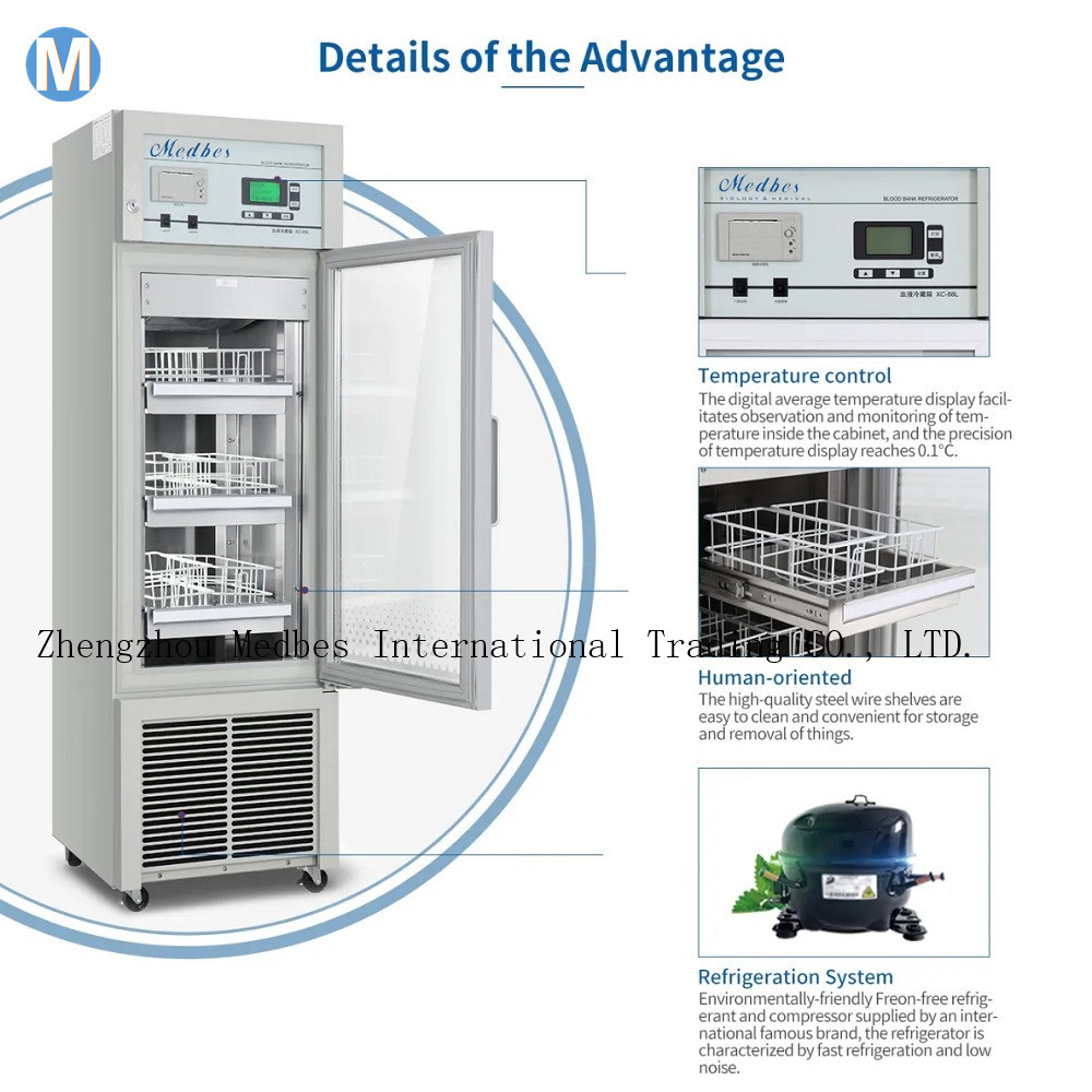 Blood Bank Refrigerator Blood Storage Freezer Medical Laboratory Refrigerator