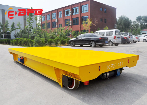 Battery Operated Plastic Mould Warehouse Trolley On Rails