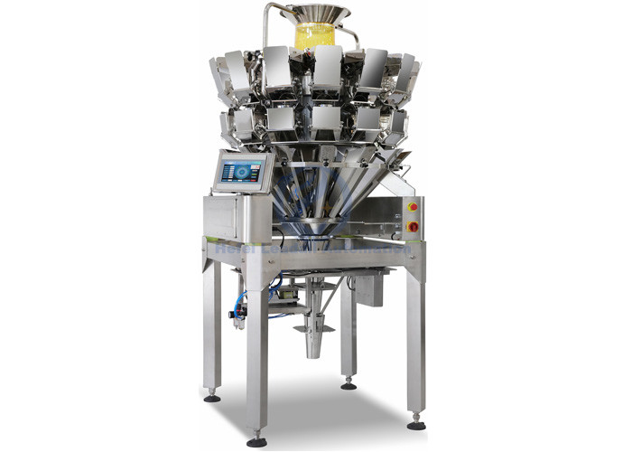 20g To 1kg Granule Multi Head Weighing Machine / Auto Weighing Machine