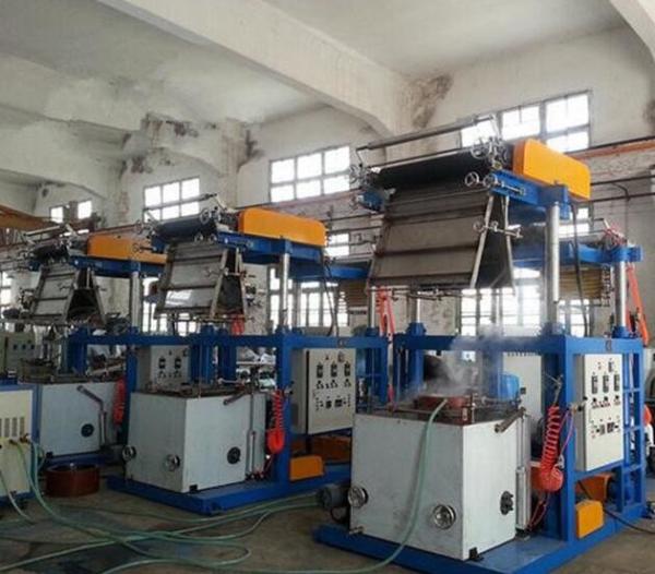PVC Film 0.025 - 0.07mm Thickness Blown Film Extrusion Machine With Pillar Under