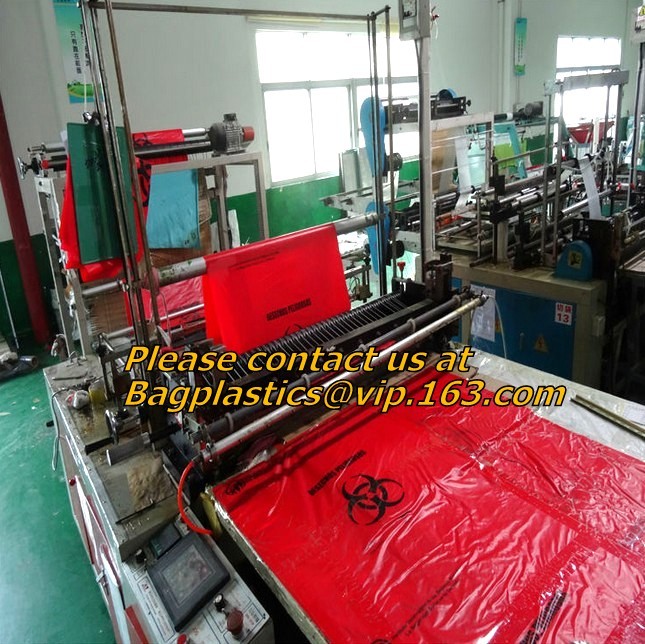 Biohazard Plastic Bags, Biohazard Bags, Red Biohazard Waste Bags, Medical waste Bag, infectious bags, bagplastics, bagea