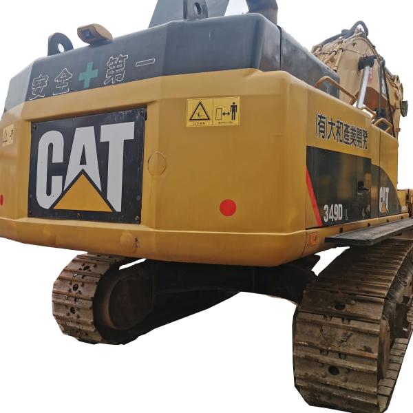 Used Second Hand CAT349D Excavator Strong Power and Soft Steel Design Original