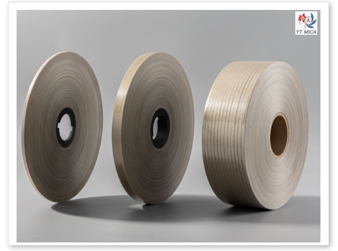 ROHS 3 In 1 Phlogopite Mica Tape As Fire Protection Layer For Cables And Wires