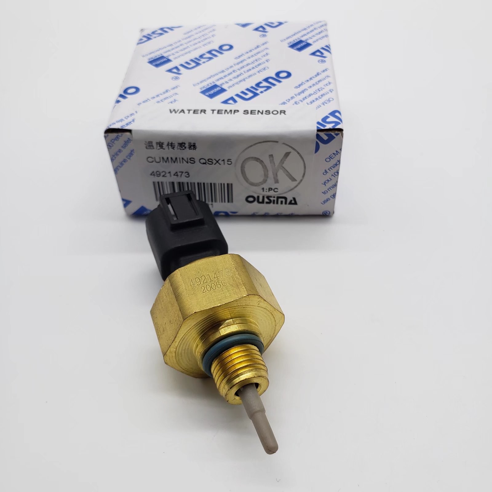 OUSIMSA Intake Air Temperature Pressure Sensor 4921473 For CUMMINS QSX15
