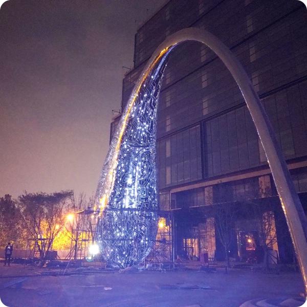 Outdoor Road Street Lighting Advertising LED Point Light with 0.72W Power and
