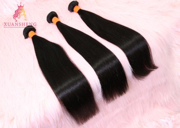 100% Virgin Human Hair Soft Brazilian / Indian / Cambodian Silky Straight