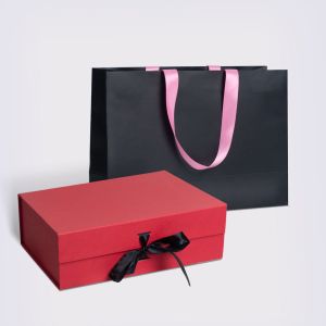 Others Custom Printed Cardboard Rigid Hardbox Magnet Lid Paper Box Packaging