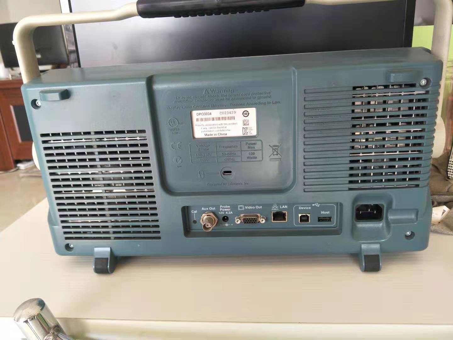 Tektronix DPO3034 Analog Digital Oscilloscope 300MHz 2.5GS/S 4 Channel