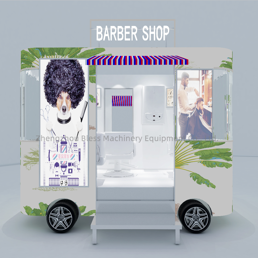 Voltage 110v/220v Electric Mobile Barber Shop Truck with 3.0kw Power and Trade Assurance