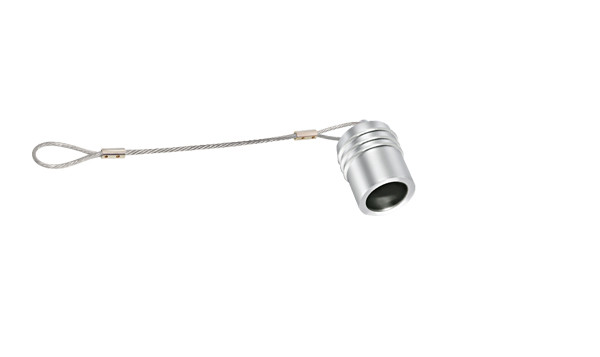 IP50 FGG FFG FAG Electrical Connector Dust Caps Mat Chrome