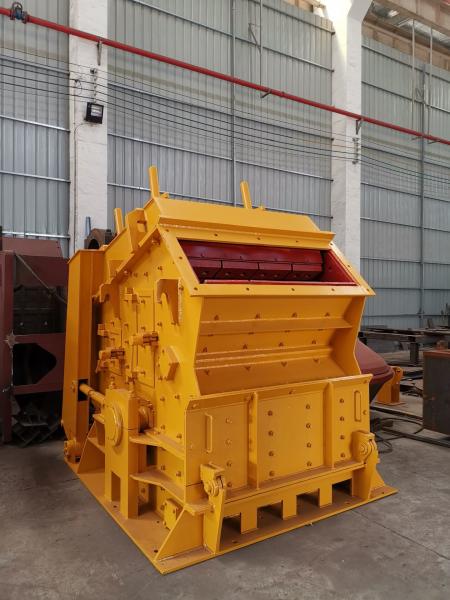 Yellow Concrete Impact Crusher Machine 75Kw Vertical CE ISO,hydraulic impact