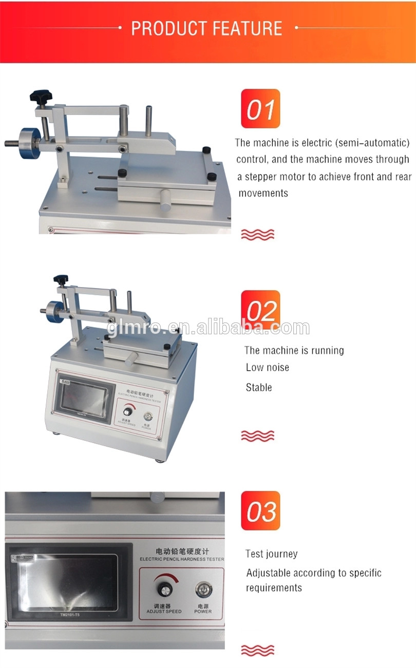 100mm Stroke Digital Electric Pencil Hardness Tester