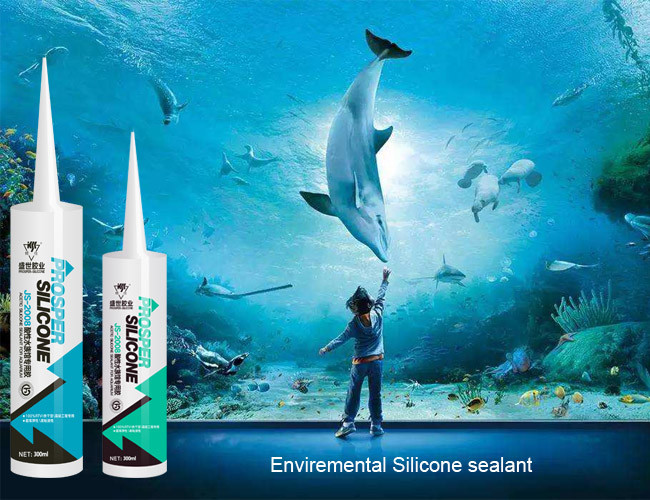 Excellent Tensile Strength Grey Aquarium Silicone Sealant Waterproof 260g