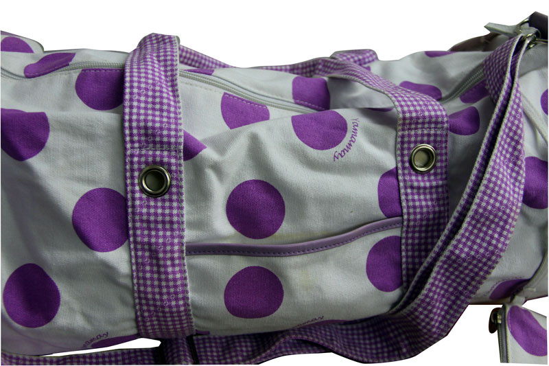 Reusable Organic Plain Cotton should Bags With TC Cotton Fabric and Zipper