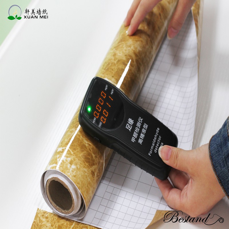 Anti-Scratch/Waterproof/Blister-Proof Marble Adhesive Contact Paper for Reception Desk PVC Adhesive Thickness 0.12MM-0.16MM