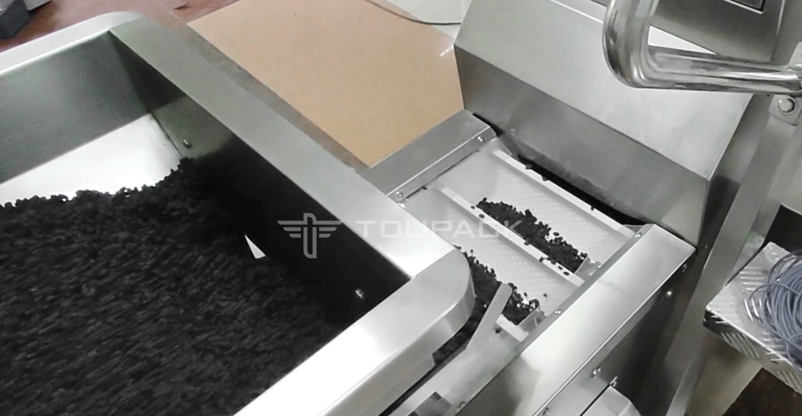 Automatic Vertical Multihead Weigher Weighing Fermented Soya Beans Filling Packing Machine
