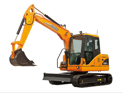 stability Mini crawler Excavator With High Performance Radiator Safety