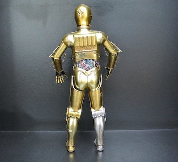 Gold C3PO Robot Star Wars Characters Toys His Eyes Can Give Out Light