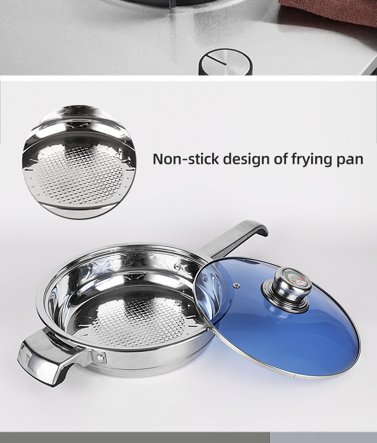 OEM/ODM Different Piece Non Stick Cookware Set Custom Pots And Pans Wholesale 15pcs Stainless Steel Cooking Pot Set