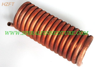 C12000 / C12200 Copper Tube Coil Heat Exchanger for Water Tank