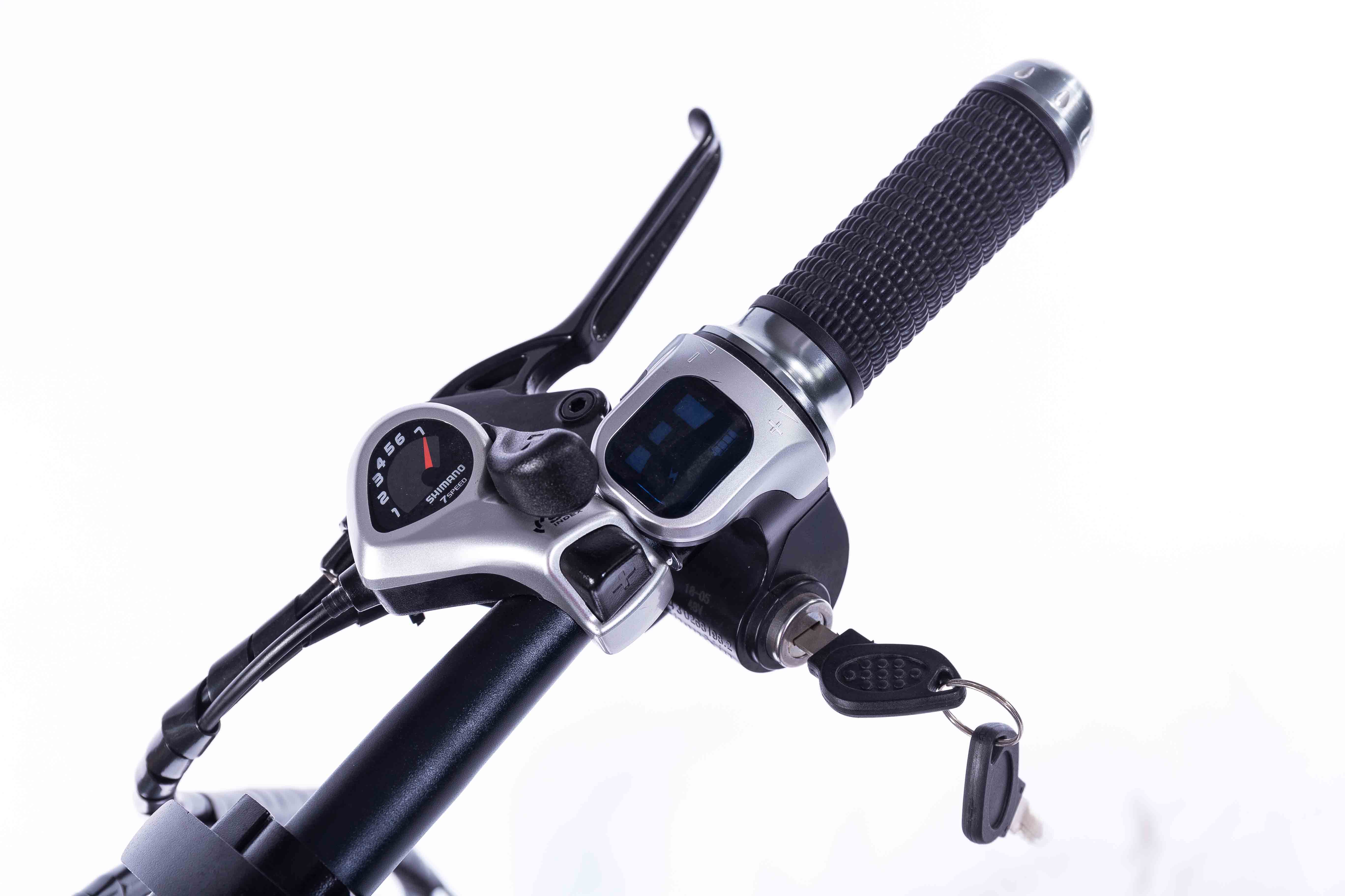 Durable 7 Speed Collapsible E Bike Removable Battery 20 Inch 350W Motor