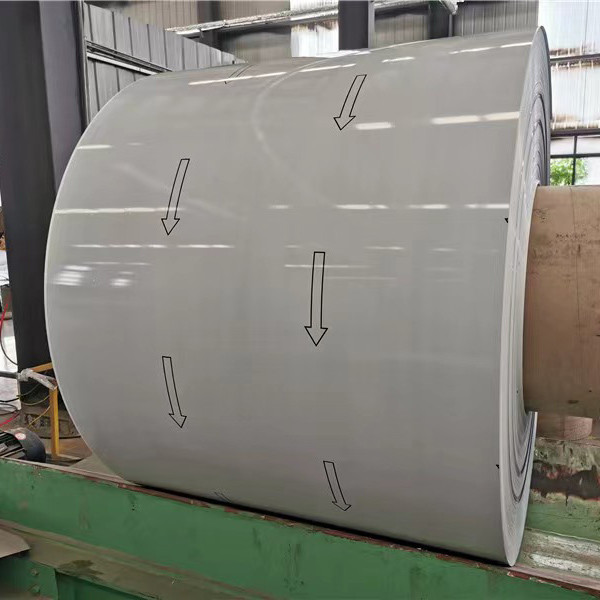 Wrinkle Surface High Glossy White Colored Coat Aluminum Coil For Aluminum Fence Material Usage