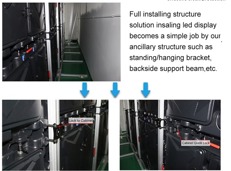 LED Visual P6.67 P8 P10mm LED Sign Advertising Stadium Perimeter LED Display for Sport Arena
