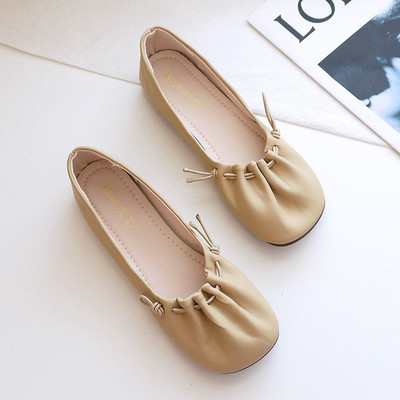 OEM Flat Ballet Shoes , Ladies Ballerina Shoes For Casual Occasion