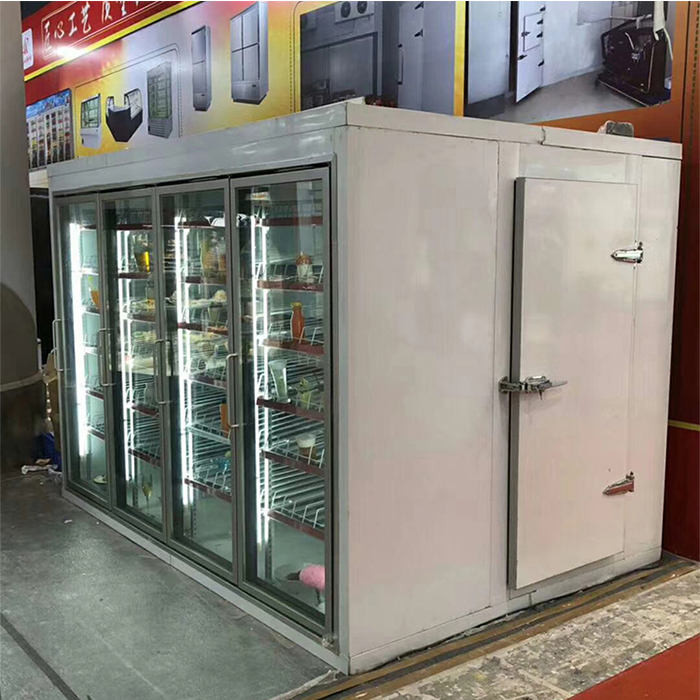 yxfridge 4 Doors Tecumseh Walk In Cooler Freezer