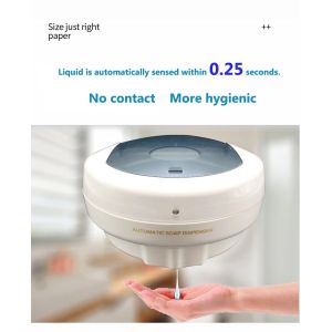 Hand Sanitizer Infrared Sensor 350ML Automatic Touchless Soap Dispenser