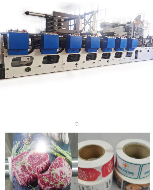 320mm High Speed Flexo Printing Machine 10m/Min-80m/Min