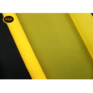 Low Elasticity Monofilament Screen Printing Mesh / Monofilament Polyester