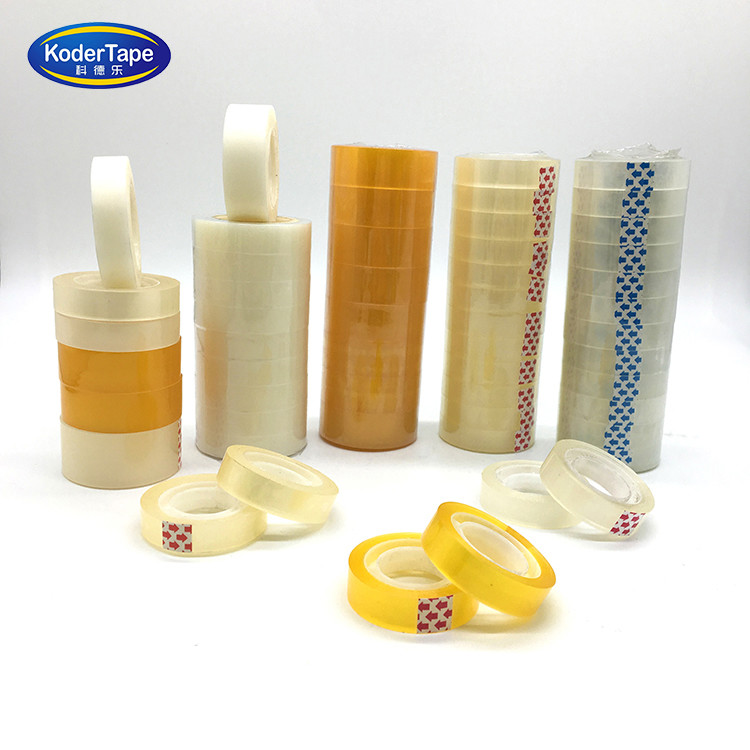 12mm / 18mm / 24mm Bopp Stationery Adhesive Tape in Plastic Core