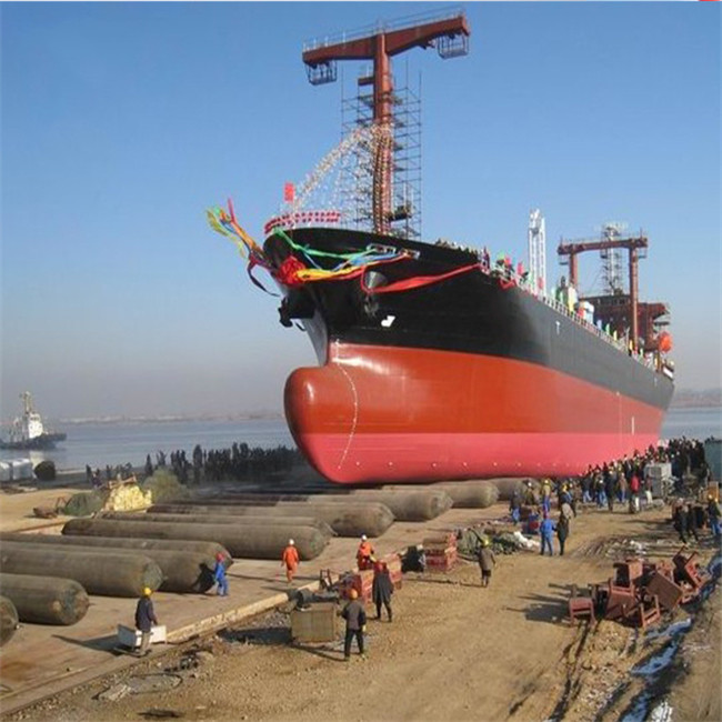 Dia 1.2m 1.5m 1.8m 6 Layers Inflatable Airbag Roller For Ship Launching