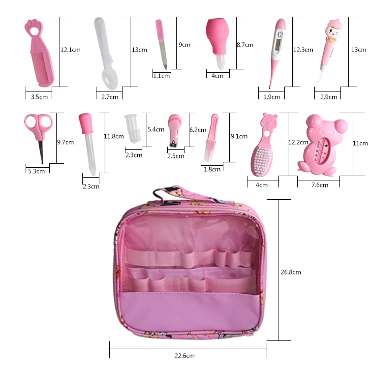 Multi Color Silicone Nail Art Tools 4-13Pcs Rich Styles Nursing Baby Care Set
