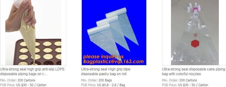 Reusable Decorating Cake Tool Silicone Icing Piping Bag Cream Pastry Bag Disposable, Sugar Craft Bags, Cake Cream, Decor