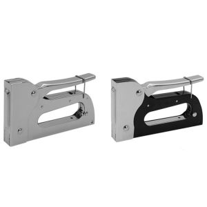 Ergonomic Hand Tacker Staple Gun for Comfortable Stapling 24*166*100mm Size