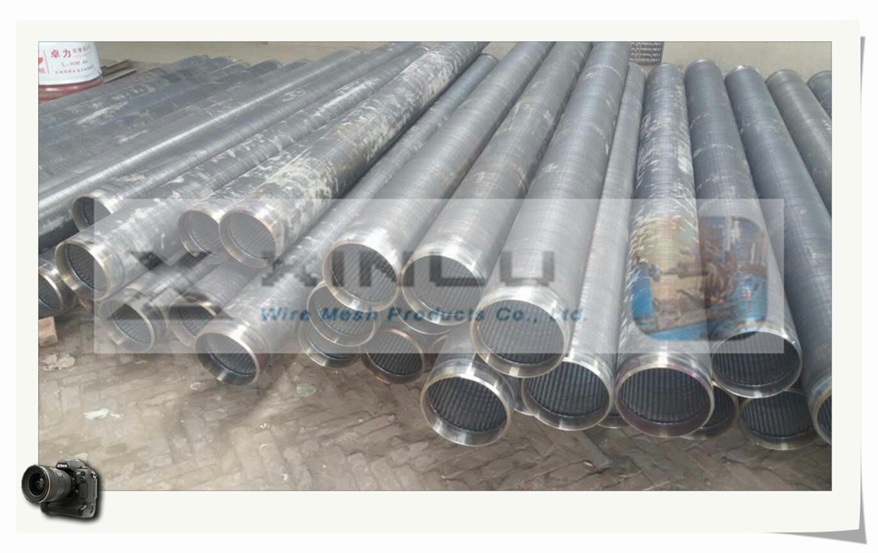 STAINLESS STEEL WELL SCREEN TUBE / DEWATERING WELL SCREEN PIPE / WEDGE WIRE JOHNSON WELL SCREENS / V WIRE SCREENS