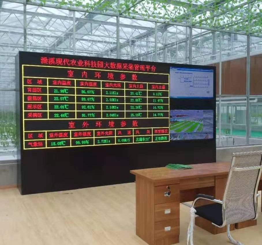 Modern Sunlight Glass Greenhouse with Automatic Irrigation System