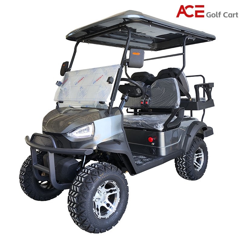 4 Seaters Hunting Battery Operated Golf Buggy With Powerful 4kw AC Motor Controller