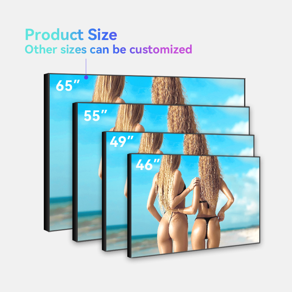 Advertising Indoor 2x2 3x3 55 Inch Led / Lcd Video Wall With Narrow Bezel 3.5mm