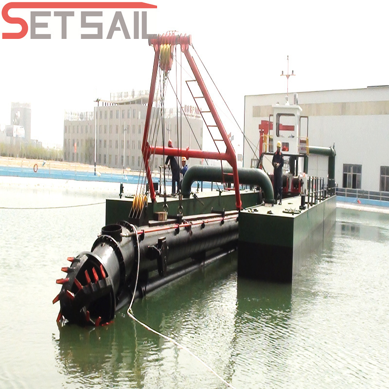 High Capacity 750m3 Engine 18 Inch Cutter Suction Dredger