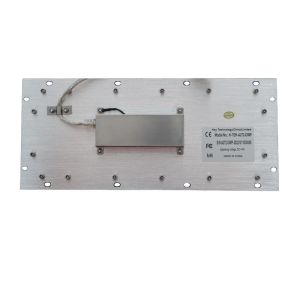 68 keys compact format IP67 stainless steel Panel Mount waterproof keyboard