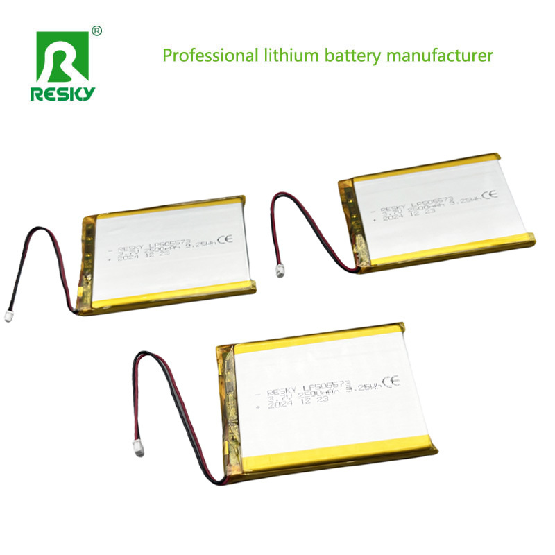 Smart Phone Lithium Polymer Battery Cell 7.4V 505573 2S 2500mAh